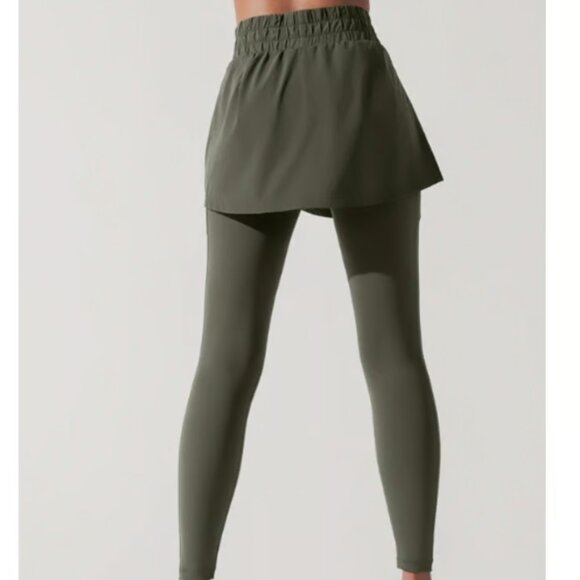 Popflex Bungee Sklegging Hiking Skirt Legging Climbing Ivy  Green - NWOT Size 3X - Picture 2 of 8